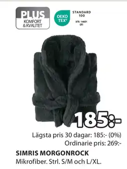 JYSK SIMRIS MORGONROCK erbjuda