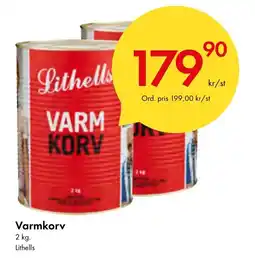 Snabbgross Varmkorv erbjuda