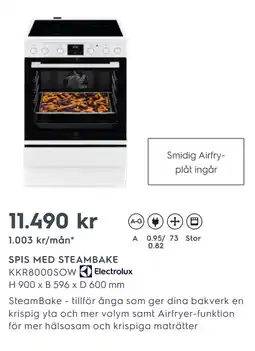 Electrolux Home SPIS MED STEAMBAKE erbjuda