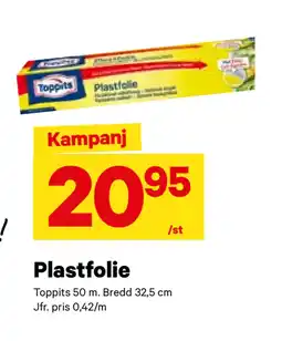 City Gross Plastfolie erbjuda