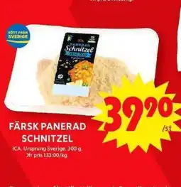 ICA Maxi Färsk Panerad Schnitzel erbjuda