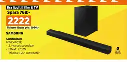 Power SOUNDBAR erbjuda