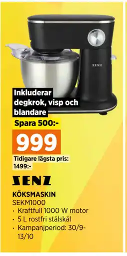 Power KÖKSMASKIN erbjuda