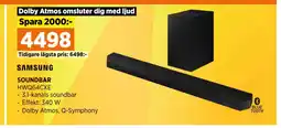 Power SOUNDBAR erbjuda
