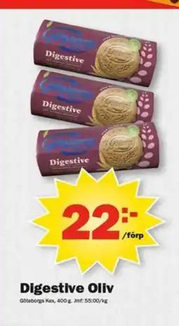 Pekås Digestive Oliv erbjuda