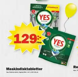 Pekås Maskindisktabletter erbjuda