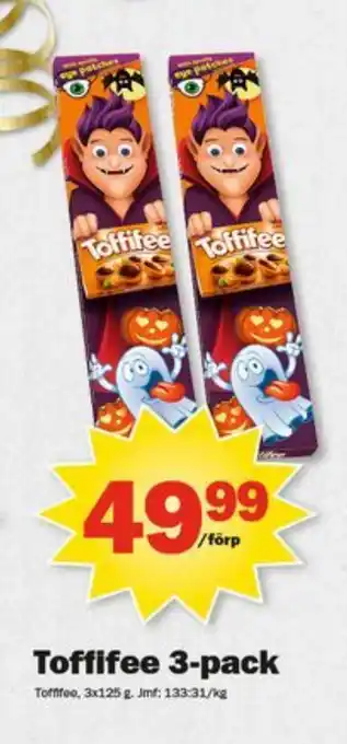 Pekås Toffifee 3-pack erbjuda