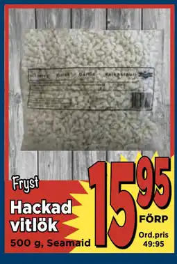 Supergrossen Hackad vitlök erbjuda