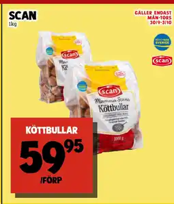 MatArket köttbullar erbjuda