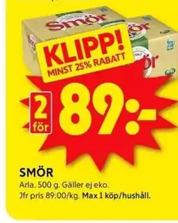 ICA Kvantum Smör erbjuda