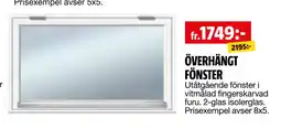 Bauhaus ÖVERHÄNGT FÖNSTER erbjuda