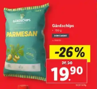 Lidl Gårdschips erbjuda