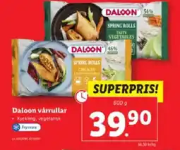 Lidl Daloon Vårrullar erbjuda