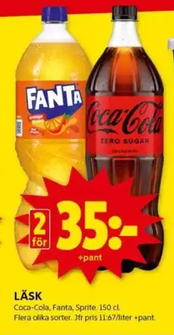 ICA Kvantum Läsk erbjuda