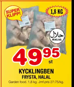 Nya Pulsen KYCKLINGBEN erbjuda