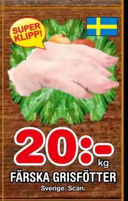 FÄRSKA GRISFÖTTER