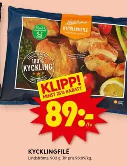 ICA Kvantum KYCKLINGFILÉ erbjuda