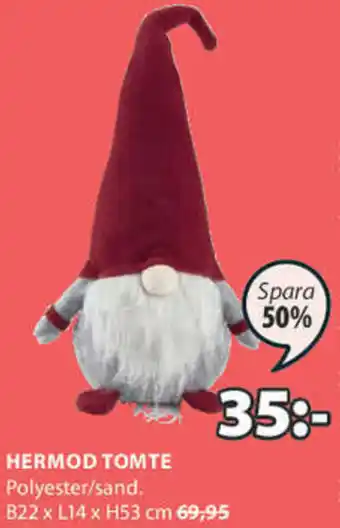 JYSK Hermod Tomte B22 x L14 x H53 cm erbjuda