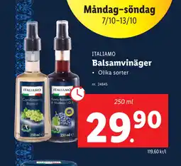 Lidl Balsamvinäger erbjuda