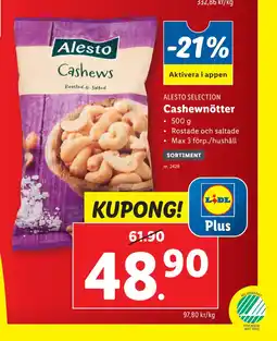 Lidl Cashewnötter erbjuda