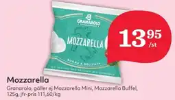 Hemköp Mozzarella erbjuda