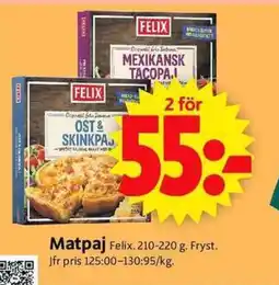 ICA Supermarket Matpaj Felix. erbjuda