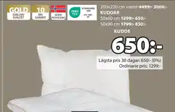 JYSK KUDDE erbjuda