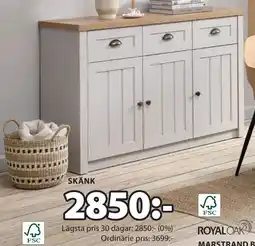 JYSK MARKSKEL SKÄNK erbjuda