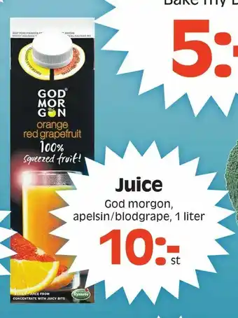 Götgatsbacken Juice erbjuda