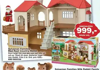 Sylvanian Families Red Roof Country Home