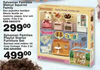 Lekextra Sylvanian Families Playful Starter Furniture Set erbjuda