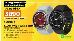 Power GALAXY WATCH6 CLASSIC 43 MM BT erbjuda