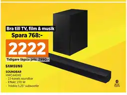 Power SOUNDBAR erbjuda