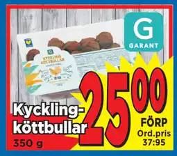 Supergrossen Kycklingköttbullar erbjuda