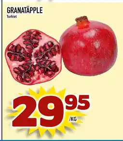Prisma Mat GRANATÄPPLE erbjuda