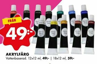 Akrylfärg