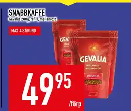 Matdax SNABBKAFFE erbjuda