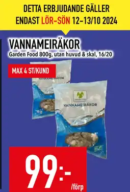 Matdax VANNAMEIRÄKOR erbjuda