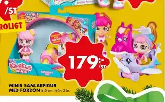 Minis samlarfigur med fordon