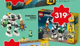 Rymdgruv- robot