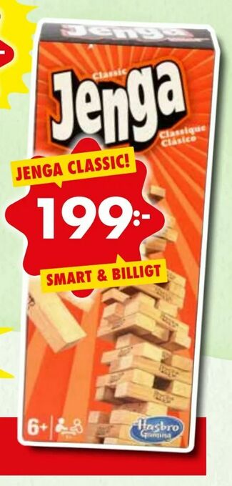 ÖoB Jenga classic! erbjuda
