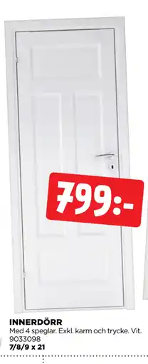 Jem&Fix INNERDÖRR erbjuda