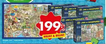 ÖoB Pussel jvh - 1000 bitar! erbjuda