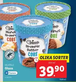 Lidl GELATELLI Glass erbjuda