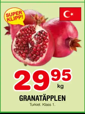 Nya Pulsen GRANATÄPPLEN erbjuda