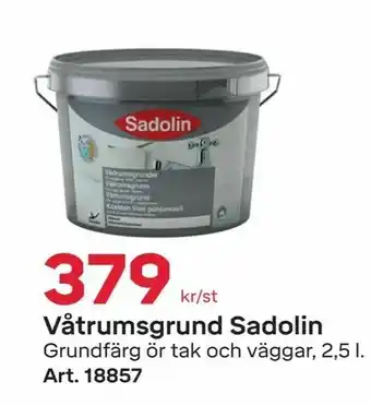 Våtrumsgrund Sadolin