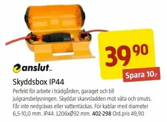 Skyddsbox IP44
