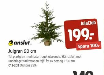 Jula Julgran 90 cm erbjuda
