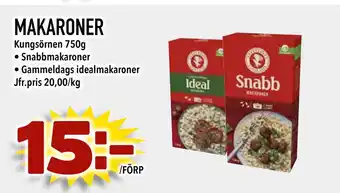 Nya Pulsen MAKARONER erbjuda