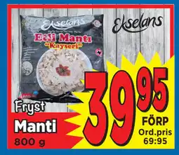 Supergrossen Manti erbjuda